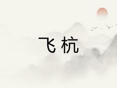 飞杭