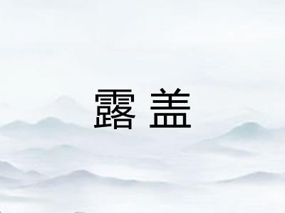 露盖