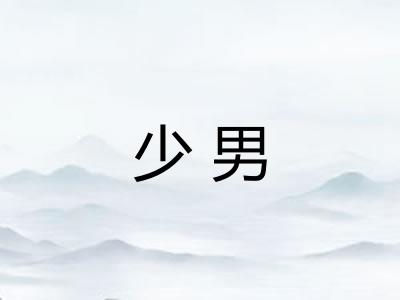 少男