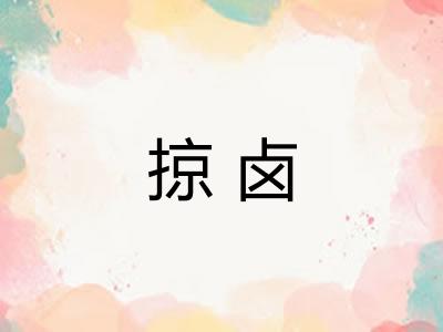 掠卤