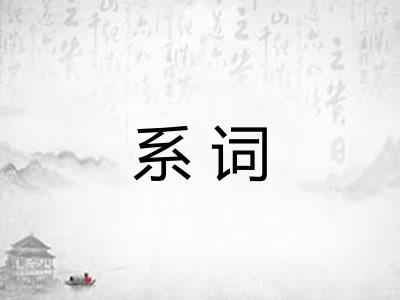 系词 系词