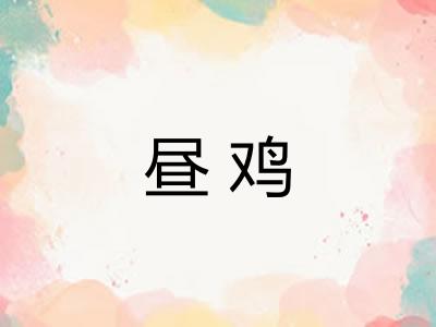 昼鸡