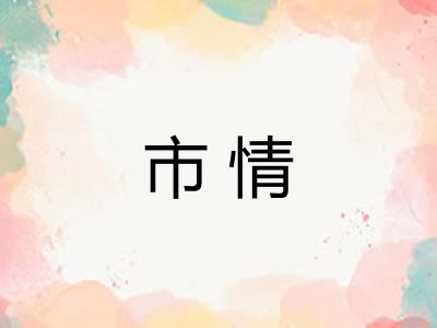 市情