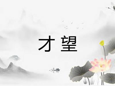 才望