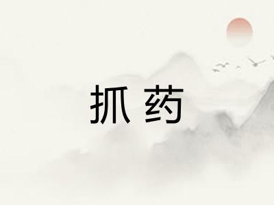 抓药 抓药