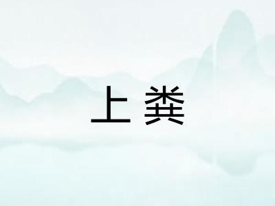 上粪