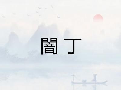 闇丁