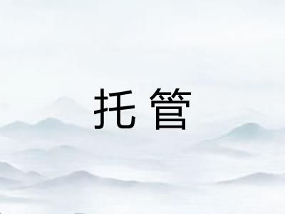 托管 托管