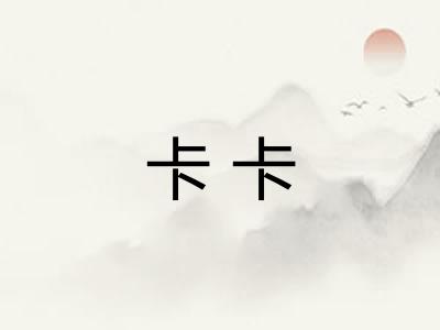 卡卡 卡卡