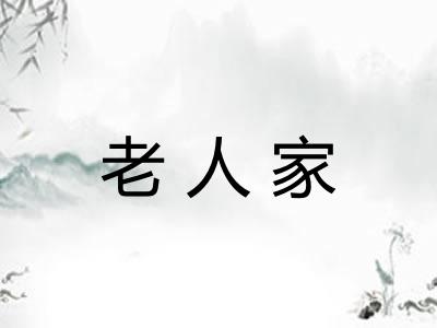老人家