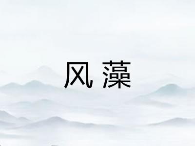 风藻 风藻