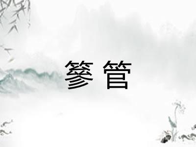 篸管