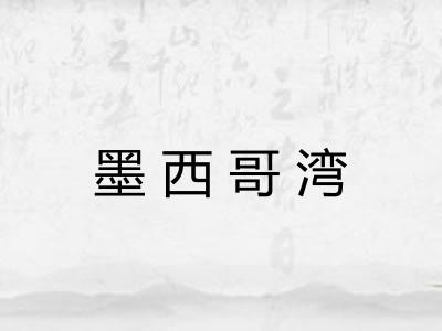 墨西哥湾 墨西哥湾