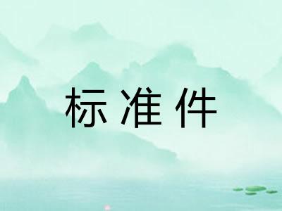 标准件