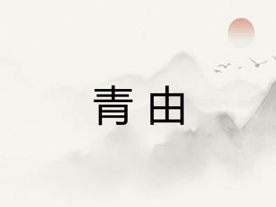 青由