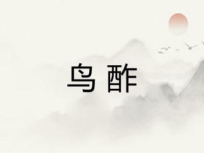 鸟酢