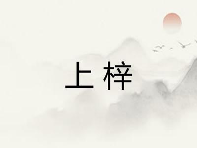 上梓 上梓