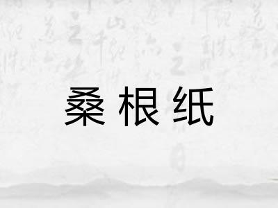 桑根纸