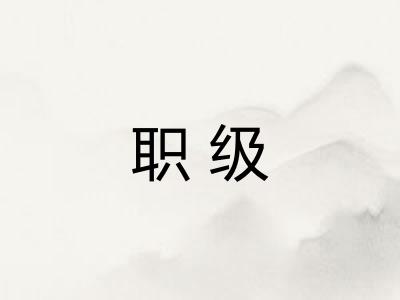 职级