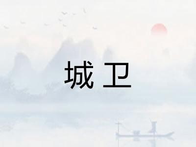 城卫