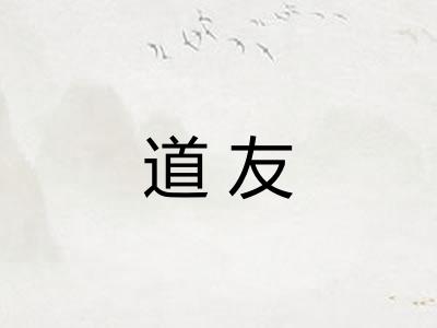 道友