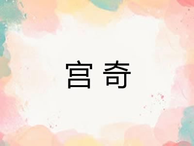 宫奇 宫奇