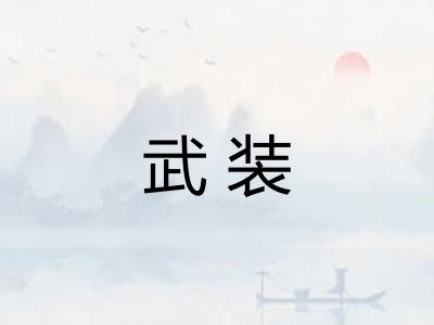 武装
