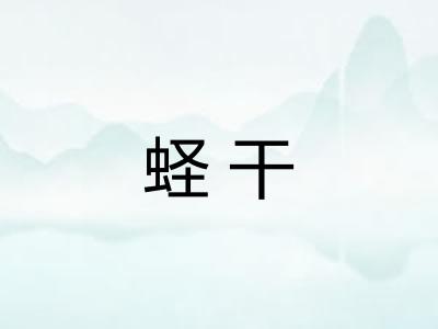 蛏干 蛏干