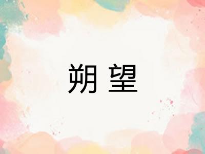 朔望 朔望