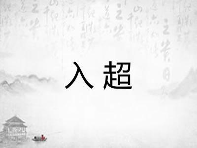 入超
