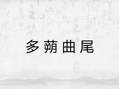 多蒴曲尾