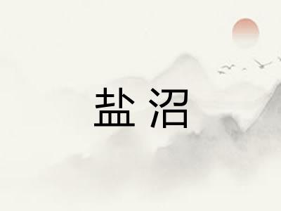 盐沼