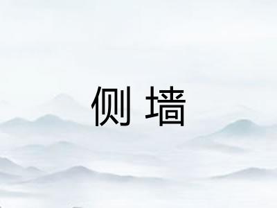 侧墙