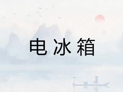 电冰箱 电冰箱