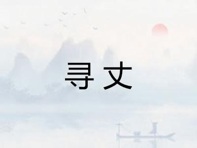 寻丈