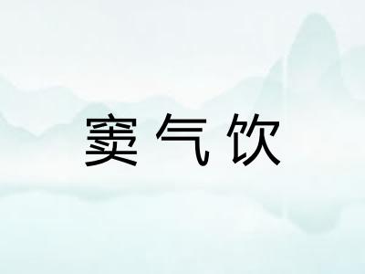 窦气饮 窦气饮