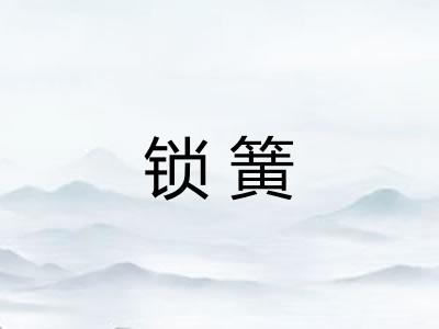 锁簧 锁簧