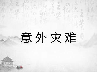 意外灾难 意外灾难