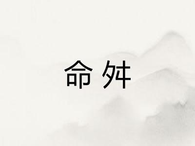 命舛