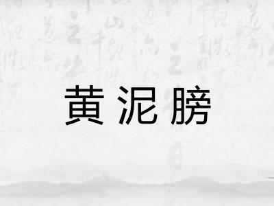 黄泥膀 黄泥膀