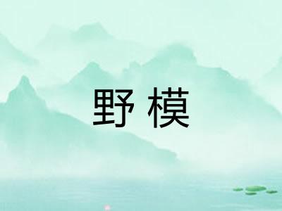 野模