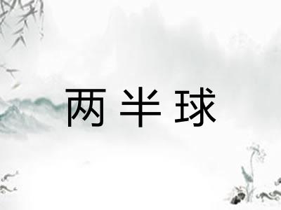 两半球 两半球