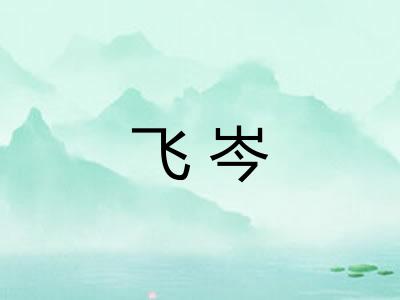 飞岑 飞岑