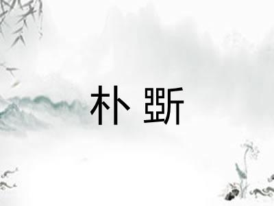 朴斲