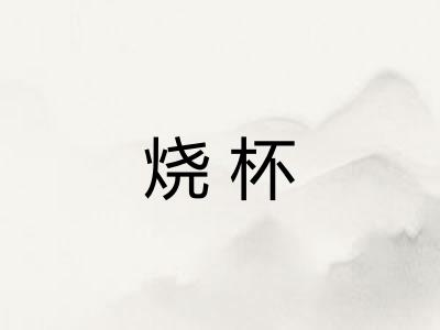 烧杯 烧杯