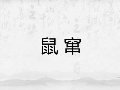 鼠窜