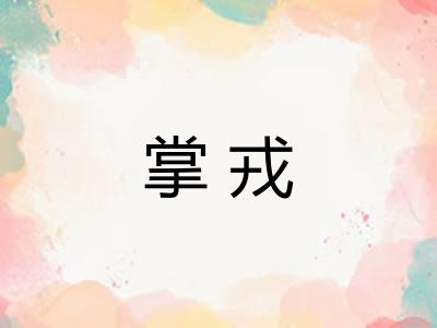 掌戎