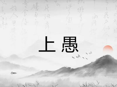 上愚