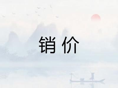 销价 销价