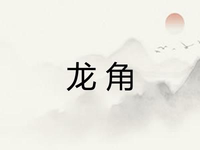 龙角 龙角